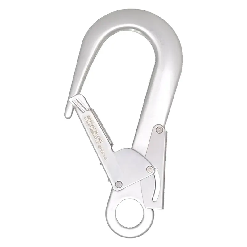 Moschettone Doppia Leva apertura 60 mm nx1 — Ganci, moschettoni e anelli — rif. FERX.106541NLM Moschettone Doppia Leva apertura 60 mm nx1 — Ganci, moschettoni e anelli — rif. FERX.106541NLM