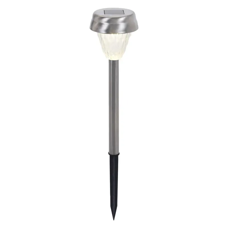 6PZ Lampada a Energia Solare 'faretto' cm Ø 8 x h.36 — Illuminazione — rif. FERX.6149055NLM 6PZ Lampada a Energia Solare 'faretto' cm Ø 8 x h.36 — Illuminazione — rif. FERX.6149055NLM