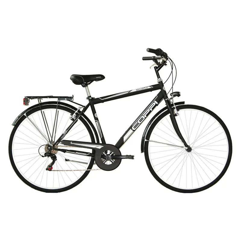 Bicicletta Uomo 'trekking' Coppi 28 - nera — Tempo libero outdoor — rif. FERX.8030550NLM Bicicletta Uomo 'trekking' Coppi 28 - nera — Tempo libero outdoor — rif. FERX.8030550NLM