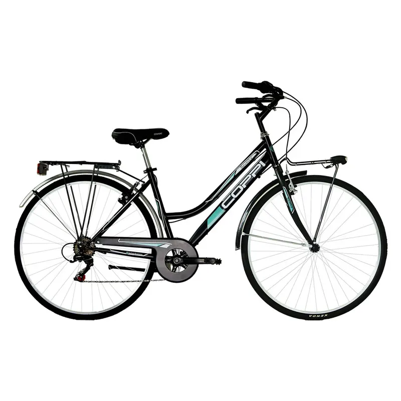 Bicicletta Donna 'trekking' Coppi 28 - argento/bianco — Tempo libero outdoor — rif. FERX.8030562NLM Bicicletta Donna 'trekking' Coppi 28 - argento/bianco — Tempo libero outdoor — rif. FERX.8030562NLM
