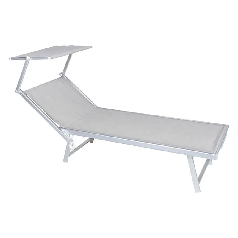 Lettino Spiaggia con Parasole singolo - cm. 186 x 61 x h.38 — Tempo libero outdoor — rif. FERX.6128891NLM Lettino Spiaggia con Parasole singolo - cm. 186 x 61 x h.38 — Tempo libero outdoor — rif. FERX.6128891NLM