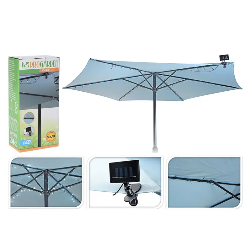 Catena Luminosa a LED per Ombrellone 72 led — Tempo libero outdoor — rif. FERX.6130797NLM