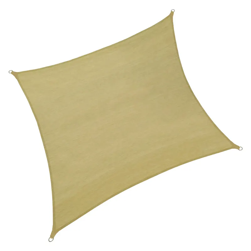 Vela Ombra Quadra mt 5 x 5 - beige — Tempo libero outdoor — rif. FERX.6066631NLM Vela Ombra Quadra mt 5 x 5 - beige — Tempo libero outdoor — rif. FERX.6066631NLM