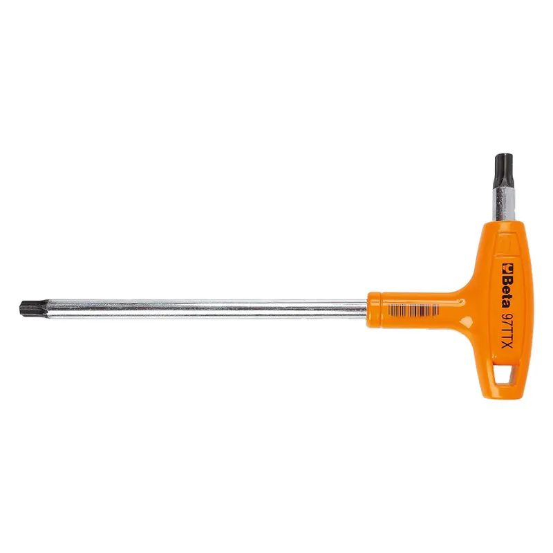 Chiave Maschio 'torx' con Impugnatura ART. 97TTX T25 - lunghezza 179 mm — Chiavi grezze e duplicati — rif. FERX.530578NLM Chiave Maschio 'torx' con Impugnatura ART. 97TTX T25 - lunghezza 179 mm — Chiavi grezze e duplicati — rif. FERX.530578NLM