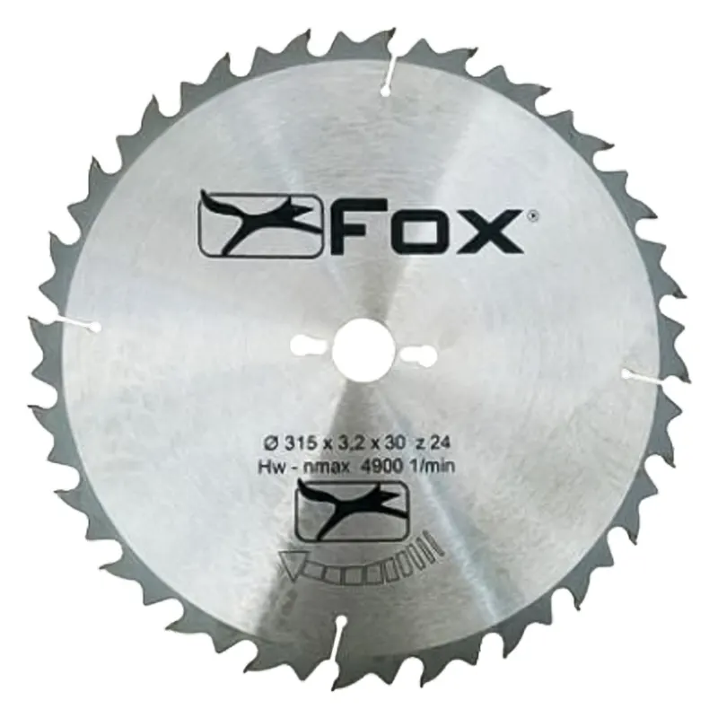 LAMA CIRCOLARE PER LEGNO Ø 315 - 24 denti — Punte, frese e dischi — rif. FERX.501376NLM