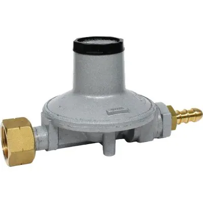Regolatore GAS GPL BP Variabile Interna Cavagna KG/H 3/4 Mbar 20/60 + Portagomma — Tubi e raccordi — rif. FERX.VIR2233115
