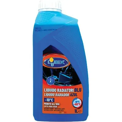 12PZ Liquido Antigelo x Radiatore Auto Blu Lubex Fino a -10°C LT 1 — rif. FERX.VIR8000693 12PZ Liquido Antigelo x Radiatore Auto Blu Lubex Fino a -10°C LT 1 — rif. FERX.VIR8000693