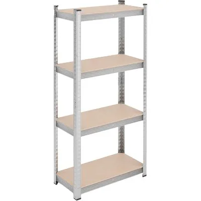Scaffale Kit 4 Ripiani Workit Zincato MDF MM 4 CM 80X40X160 — rif. FERX.VIR8134838 Scaffale Kit 4 Ripiani Workit Zincato MDF MM 4 CM 80X40X160 — rif. FERX.VIR8134838