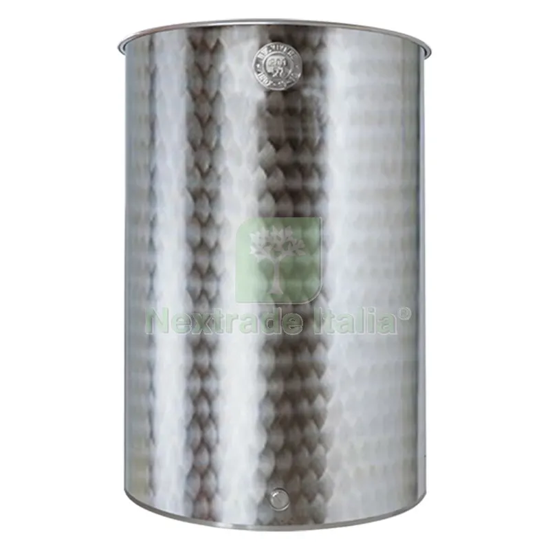 BOTTE PER ALIMENTI LT 150 - Ø52 - H74 - 1/2 - CON TAPPO — Lime e raspe — rif. FERX.607324NLM