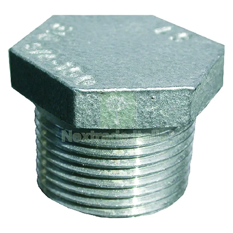 2PZ TAPPO INOX TESTA ESAGONALE 1 — Casalinghi e organizzazione — rif. FERX.607104NLM