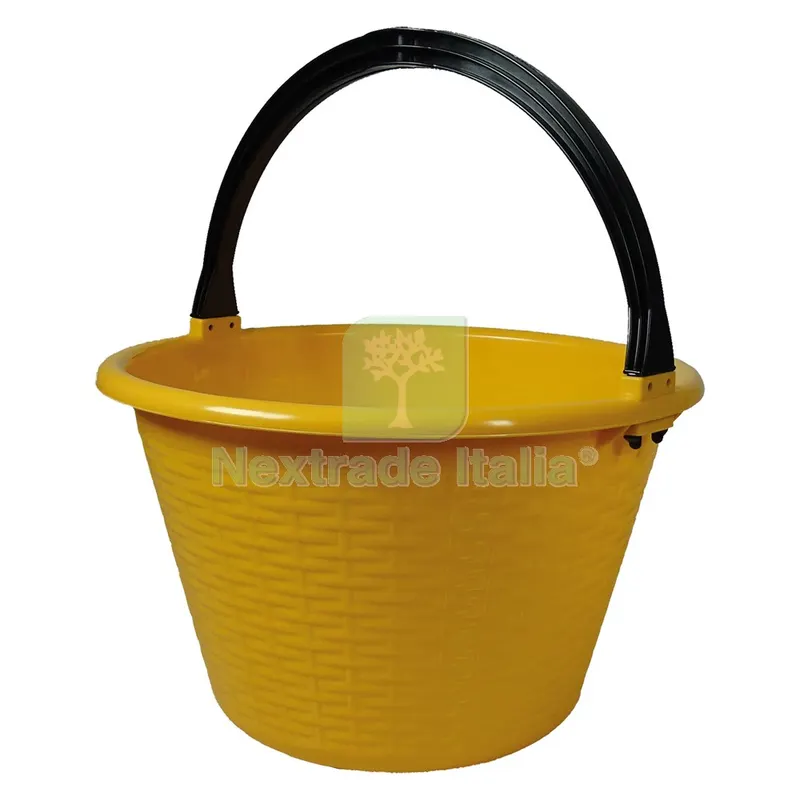 CESTO AGRICOLO Lt. 15 giallo — Casalinghi e organizzazione — rif. FERX.6080010NLM CESTO AGRICOLO Lt. 15 giallo — Casalinghi e organizzazione — rif. FERX.6080010NLM