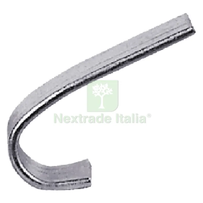 GANCIO PER RETE METALLICA 5 x 0,5 mm — Accessori recinzione — rif. FERX.609326NLM GANCIO PER RETE METALLICA 5 x 0,5 mm — Accessori recinzione — rif. FERX.609326NLM