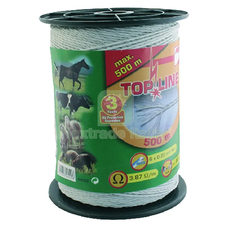 FILO TONDO PER RECINTO ømm 2,80 x mt. 500 — Accessori recinzione — rif. FERX.604999NLM FILO TONDO PER RECINTO ømm 2,80 x mt. 500 — Accessori recinzione — rif. FERX.604999NLM