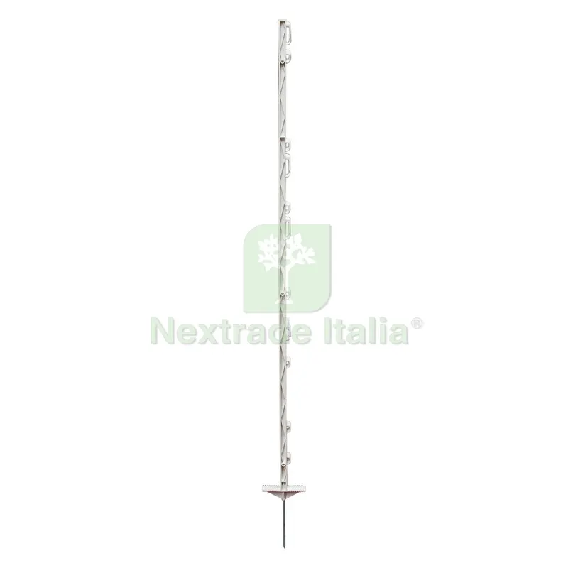PALETTO PER ELETTRIFICATORE H. cm 105 (totale) - punta cm.17 — Recinto elettrico — rif. FERX.6049700NLM PALETTO PER ELETTRIFICATORE H. cm 105 (totale) - punta cm.17 — Recinto elettrico — rif. FERX.6049700NLM