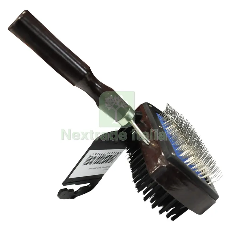 SPAZZOLA CARDATRICE PER CANE mm 170 x 110 — Cani — rif. FERX.606124NLM SPAZZOLA CARDATRICE PER CANE mm 170 x 110 — Cani — rif. FERX.606124NLM