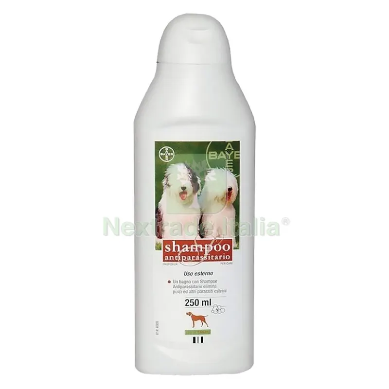 SHAMPOO ANTIPARASSITARIO PER CANI 250 ml — Igiene e accessori animali — rif. FERX.6800850NLM SHAMPOO ANTIPARASSITARIO PER CANI 250 ml — Igiene e accessori animali — rif. FERX.6800850NLM