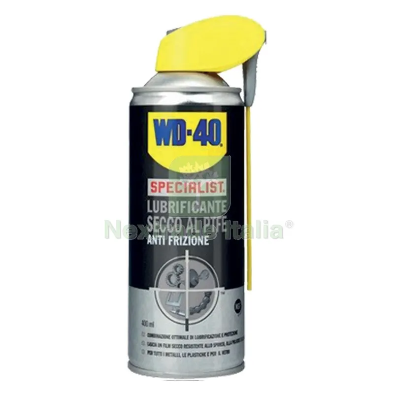 LUBRIFICANTE SECCO PTFE SPRAY ml 400 — Lubrificanti e oli — rif. FERX.9061622NLM LUBRIFICANTE SECCO PTFE SPRAY ml 400 — Lubrificanti e oli — rif. FERX.9061622NLM