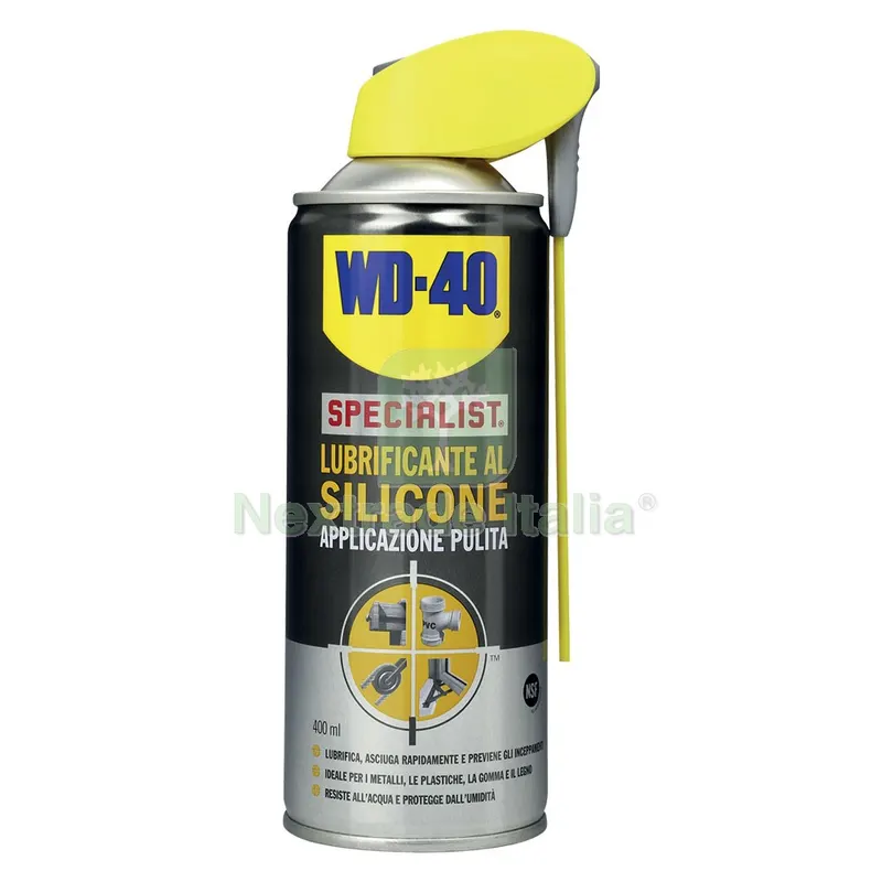 LUBRIFICANTE AL SILICONE SPRAY ml 400 — Lubrificanti e oli — rif. FERX.9061608NLM LUBRIFICANTE AL SILICONE SPRAY ml 400 — Lubrificanti e oli — rif. FERX.9061608NLM