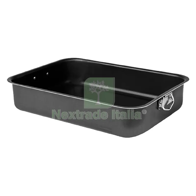 TEGLIA PER LASAGNA 'BLACK LINE' cm. 40 x 31 x h.8 — Casalinghi e organizzazione — rif. FERX.7938183NLM TEGLIA PER LASAGNA 'BLACK LINE' cm. 40 x 31 x h.8 — Casalinghi e organizzazione — rif. FERX.7938183NLM