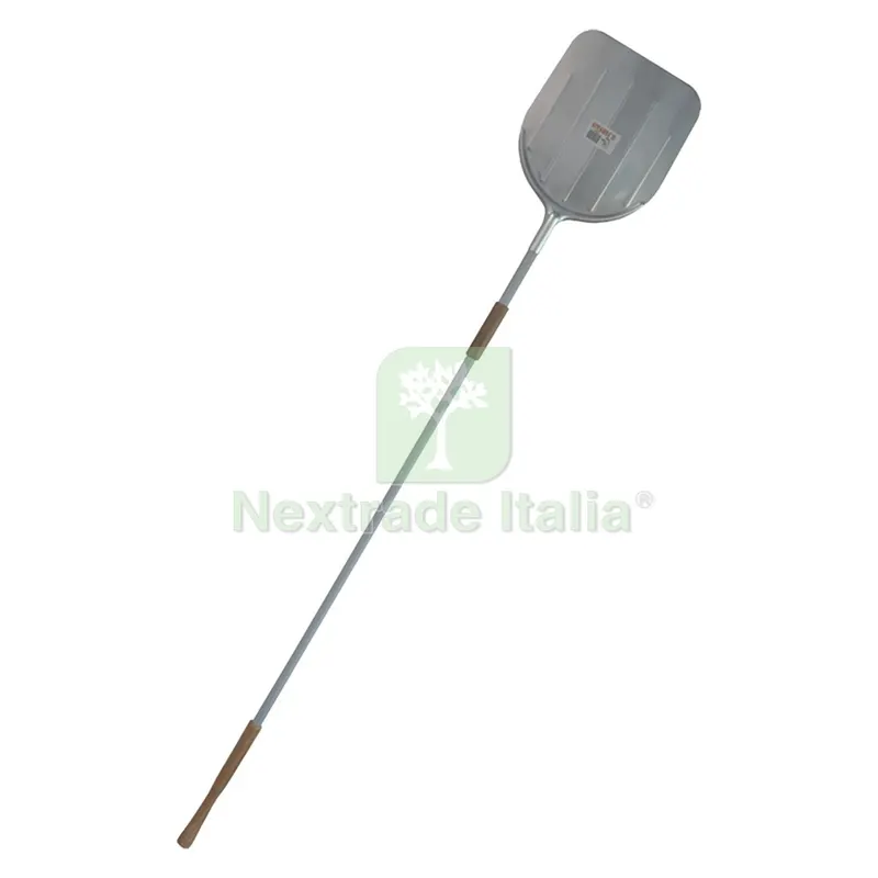 PALA PER PIZZA cm 32 x 34 - lung. cm 160 — Attrezzi da giardino — rif. FERX.804500NLM PALA PER PIZZA cm 32 x 34 - lung. cm 160 — Attrezzi da giardino — rif. FERX.804500NLM