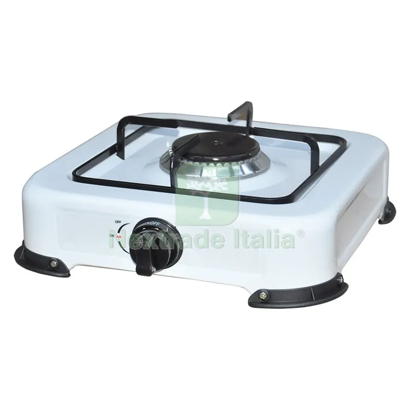 FORNELLO 1 FUOCO A GAS GPL 'KASART' cm 27 x 27 x h.8 — Casalinghi e organizzazione — rif. FERX.8040220NLM FORNELLO 1 FUOCO A GAS GPL 'KASART' cm 27 x 27 x h.8 — Casalinghi e organizzazione — rif. FERX.8040220NLM