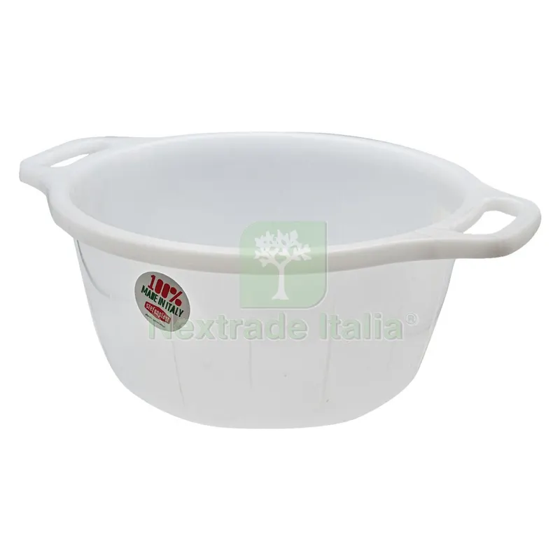 BACINELLA BOMBATA ø 35 cm - 10 lt neutro — Casalinghi e organizzazione — rif. FERX.841003NLM