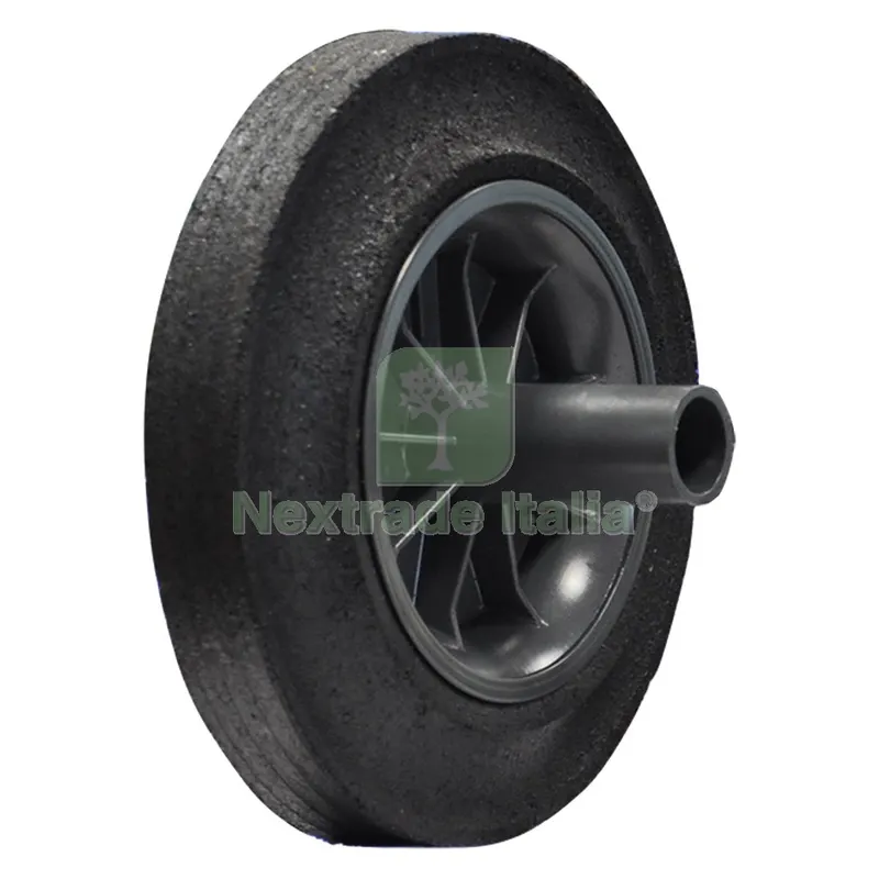 RUOTA PER BIDONE IMMONDIZIA ø200 mm. — Casalinghi e organizzazione — rif. FERX.6131502NLM RUOTA PER BIDONE IMMONDIZIA ø200 mm. — Casalinghi e organizzazione — rif. FERX.6131502NLM