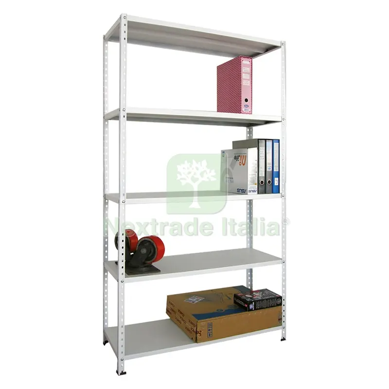 SCAFFALE SECURKIT 'PRO-METAL' 100X40 ASTE ESTERNO MT2 GRIGIO SP.15/10 — Casalinghi e organizzazione — rif. FERX.312582NLM SCAFFALE SECURKIT 'PRO-METAL' 100X40 ASTE ESTERNO MT2 GRIGIO SP.15/10 — Casalinghi e organizzazione — rif. FERX.312582NLM