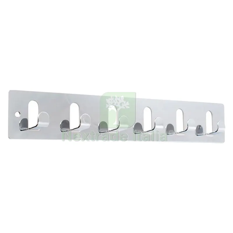 10PZ BARRA APPENDITUTTO CON GANCI cm 30 — Ferramenta porte e finestre — rif. FERX.7907780NLM 10PZ BARRA APPENDITUTTO CON GANCI cm 30 — Ferramenta porte e finestre — rif. FERX.7907780NLM