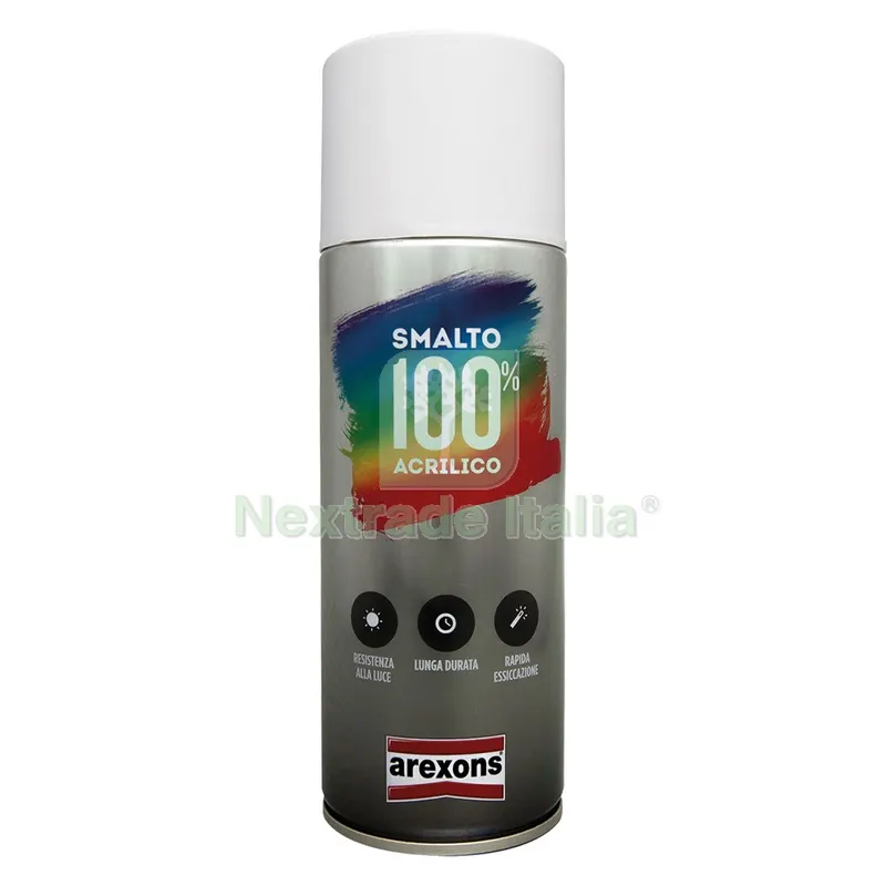 6PZ SMALTO SPRAY ACRILICO RITOCCO PER ELETTRODOMESTICI ml 400 — Bombolette e vernici spray — rif. FERX.900271NLM