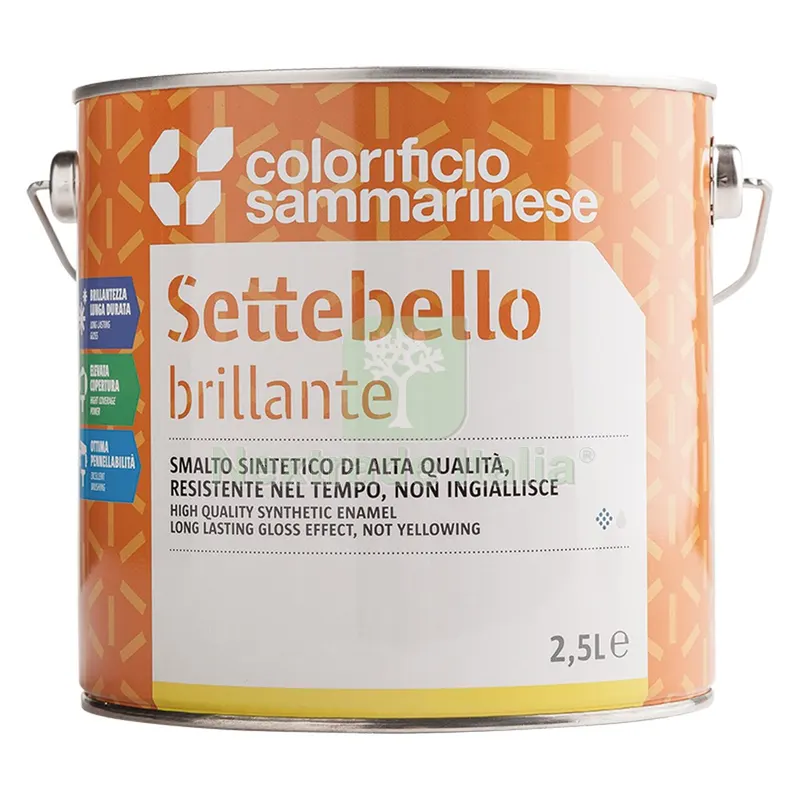 6PZ SMALTO SINTETICO 'SETTEBELLO' Lt. 0,750 Nero — Vernici e smalti — rif. FERX.901154NLM 6PZ SMALTO SINTETICO 'SETTEBELLO' Lt. 0,750 Nero — Vernici e smalti — rif. FERX.901154NLM