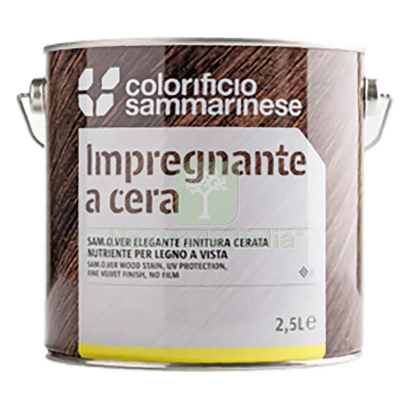 6PZ IMPREGNANTE A CERA 'SAMOLEGNO' Lt. 0,750 Mogano — Vernici e smalti — rif. FERX.9034583NLM