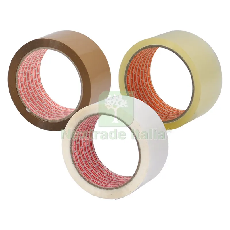 36PZ NASTRO PER IMBALLAGGIO mm 48 x mt. 66 trasparente — Misurazione e taglio manuale — rif. FERX.900371NLM 36PZ NASTRO PER IMBALLAGGIO mm 48 x mt. 66 trasparente — Misurazione e taglio manuale — rif. FERX.900371NLM