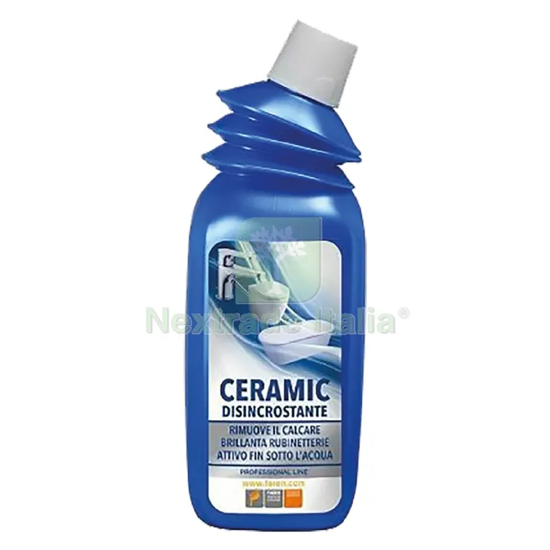 12PZ DISINCROSTANTE PER CERAMICA 'CERAMIC' ml 750 — Detergenti e pulitori casa — rif. FERX.9063540NLM