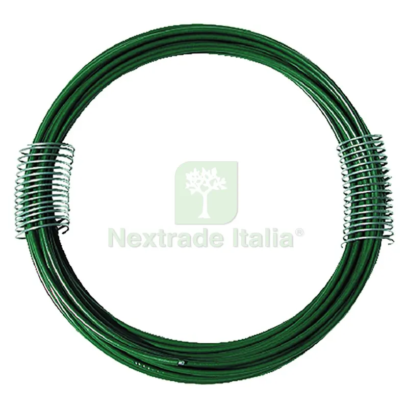 6PZ MATASSINA FILO FERRO PLASTIFICATO N. 18 mm 3,3 mt 100 — Reti e recinzioni — rif. FERX.108818NLM 6PZ MATASSINA FILO FERRO PLASTIFICATO N. 18 mm 3,3 mt 100 — Reti e recinzioni — rif. FERX.108818NLM