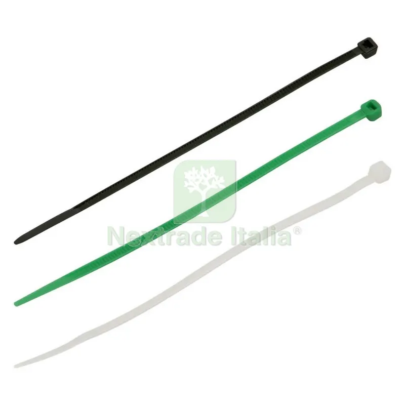 FASCETTA A STRAPPO PER CABLAGGIO mm 2,5 x 100 - nero — Fascette — rif. FERX.4070200NLM