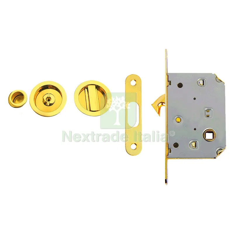 KIT PER PORTE SCORREVOLI finitura cromo satinato codice 3005632 — Ferramenta porte e finestre — rif. FERX.3005632NLM KIT PER PORTE SCORREVOLI finitura cromo satinato codice 3005632 — Ferramenta porte e finestre — rif. FERX.3005632NLM