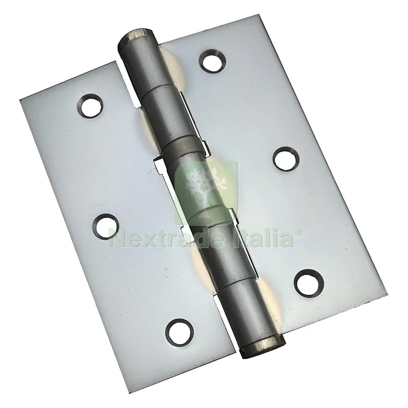 2PZ CERNIERA CON CUSCINETTI CROMO SATINATO mm 90 x 75 - sp.2,5 — Cerniere e cardini — rif. FERX.3057534NLM 2PZ CERNIERA CON CUSCINETTI CROMO SATINATO mm 90 x 75 - sp.2,5 — Cerniere e cardini — rif. FERX.3057534NLM