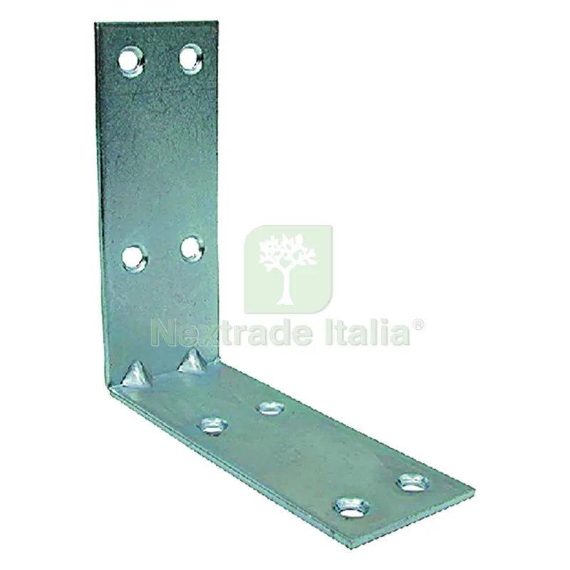 GIUNZIONE AD ANGOLO mm 50x50 - sp. 2 x l. 30 — Ferramenta porte e finestre — rif. FERX.308327NLM