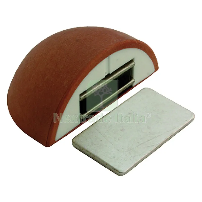 BLOCCAPORTA MAGNETICO mm 52 x 32 - finitura bianca — Ferramenta porte e finestre — rif. FERX.308742NLM