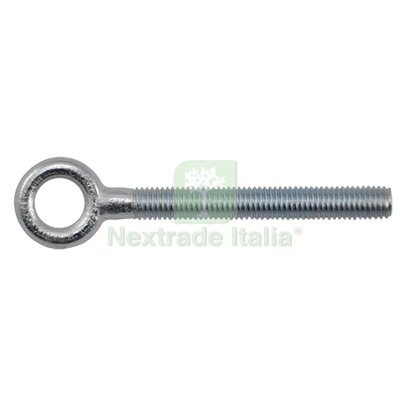 5PZ OCCHIOLO PER TENDITORI M6 - øocchio 10mm - lungh. 74mm — Accessori recinzione — rif. FERX.3111950NLM