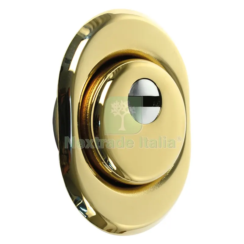 DEFENDER ANTITRAPANO REGOLABILE PER SERRATURE h.14/25 mm - ømm. 50 ottone — Serrature e cilindri — rif. FERX.3018310NLM DEFENDER ANTITRAPANO REGOLABILE PER SERRATURE h.14/25 mm - ømm. 50 ottone — Serrature e cilindri — rif. FERX.3018310NLM