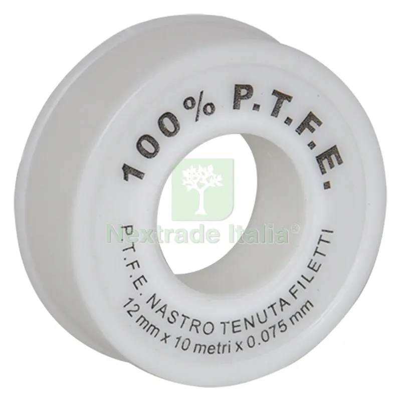 NASTRO TEFLON 1/2 x 10 mt. (cf. 10 rt.) — Guarnizioni e tenute — rif. FERX.205626NLM NASTRO TEFLON 1/2 x 10 mt. (cf. 10 rt.) — Guarnizioni e tenute — rif. FERX.205626NLM