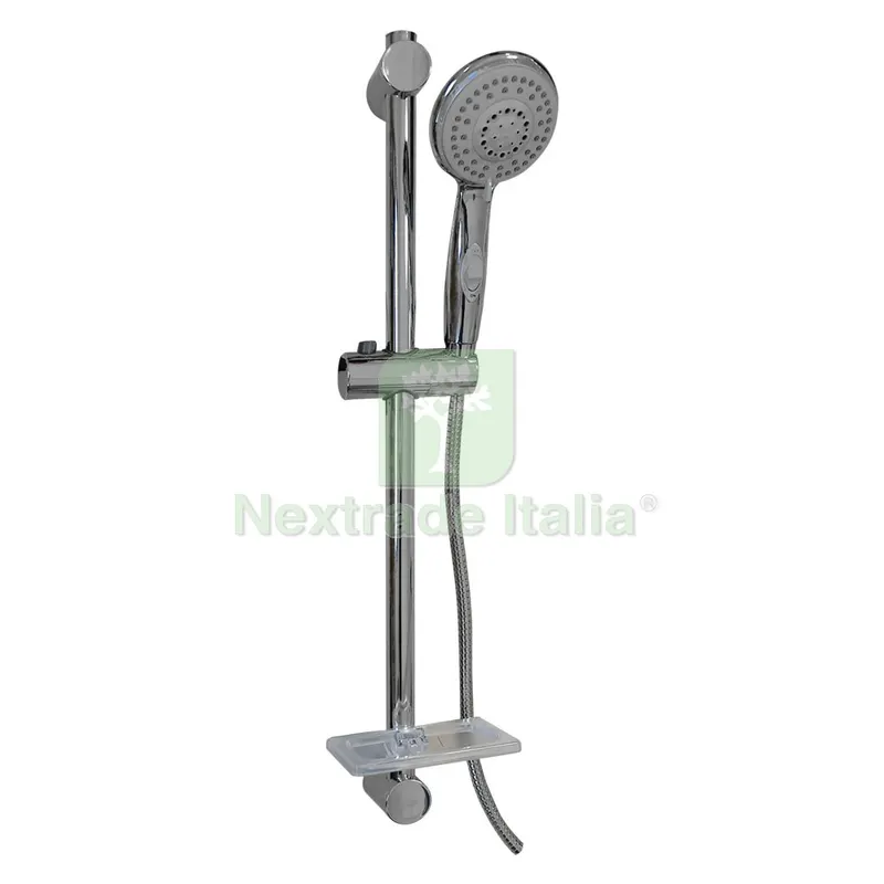 SALISCENDI DOCCIA LINEA 'GREY' 5 getti — Casalinghi e organizzazione — rif. FERX.2052640NLM SALISCENDI DOCCIA LINEA 'GREY' 5 getti — Casalinghi e organizzazione — rif. FERX.2052640NLM