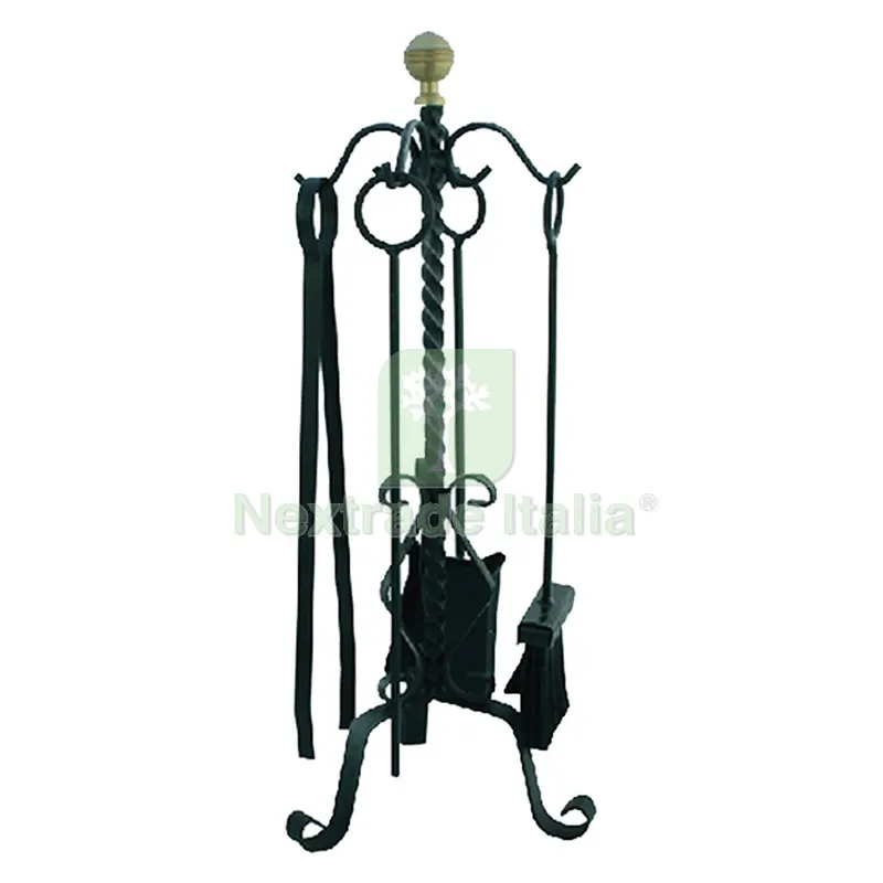 COMPLETO CAMINO 'RITORTO' H cm 56 — Stufe e camini — rif. FERX.700624NLM COMPLETO CAMINO 'RITORTO' H cm 56 — Stufe e camini — rif. FERX.700624NLM