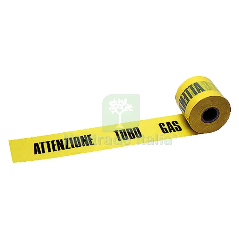 NASTRO SEGNALETICO per tubo gas - giallo — Utensili e segnaletica — rif. FERX.106436NLM