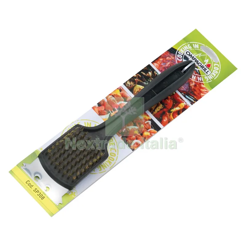 SPAZZOLA PER BARBECUE cm. 31 — Tempo libero outdoor — rif. FERX.8038234NLM SPAZZOLA PER BARBECUE cm. 31 — Tempo libero outdoor — rif. FERX.8038234NLM