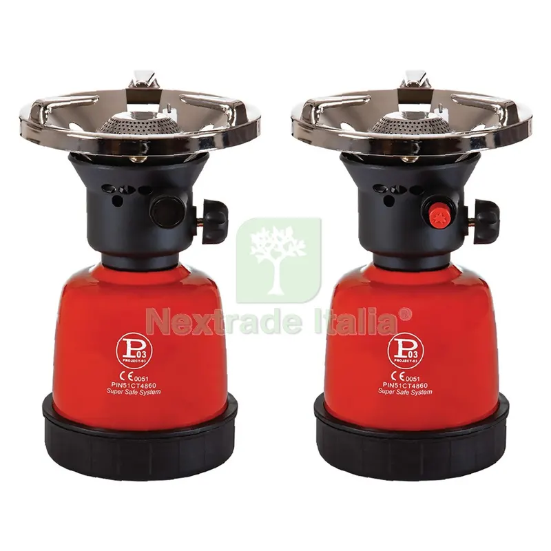 FORNELLO A GAS accensione piezo codice 803968 — Tempo libero outdoor — rif. FERX.803968NLM