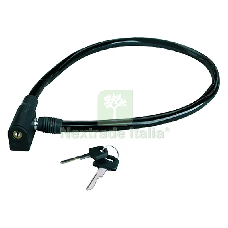 LUCCHETTO PER BICI cm 65 - ø mm 8 — Lucchetti e catene — rif. FERX.302540NLM LUCCHETTO PER BICI cm 65 - ø mm 8 — Lucchetti e catene — rif. FERX.302540NLM