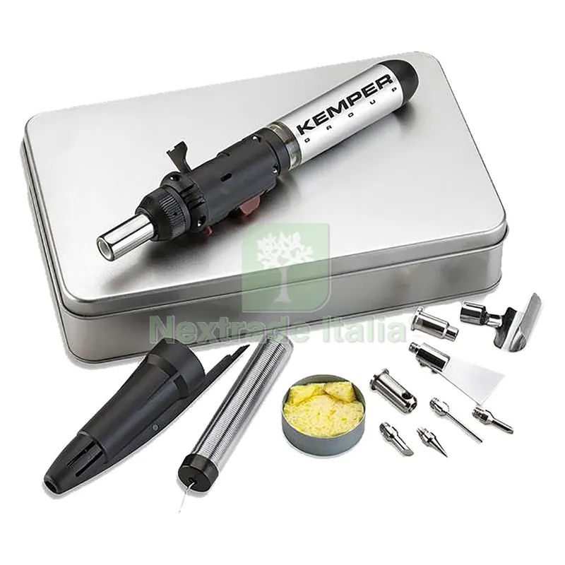 MICROSALDATORE A GAS accensione piezo — Set di attrezzi — rif. FERX.5055378NLM